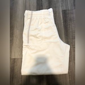 Men’s Jordan All White Sweatpants (Large)